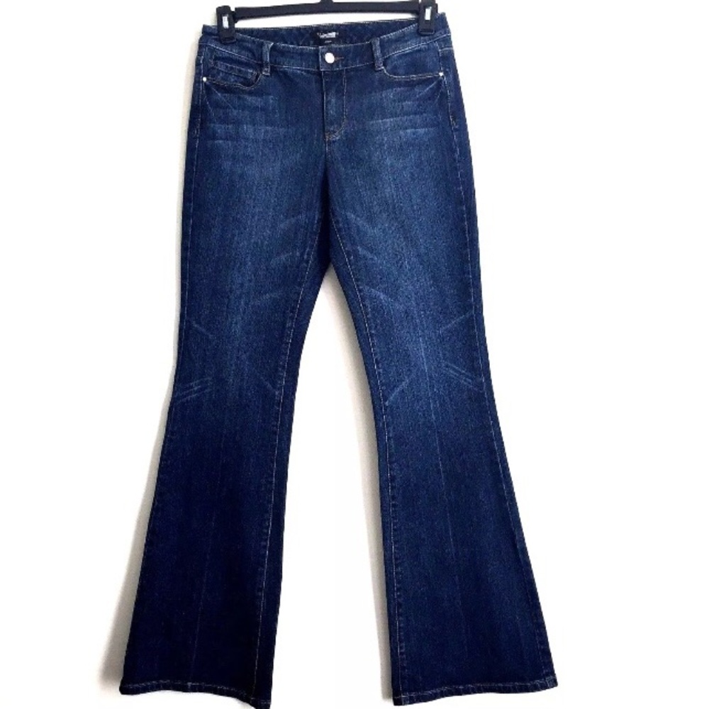 WHBM | Boot Leg | Dark Wash | Mid Rise | 6R